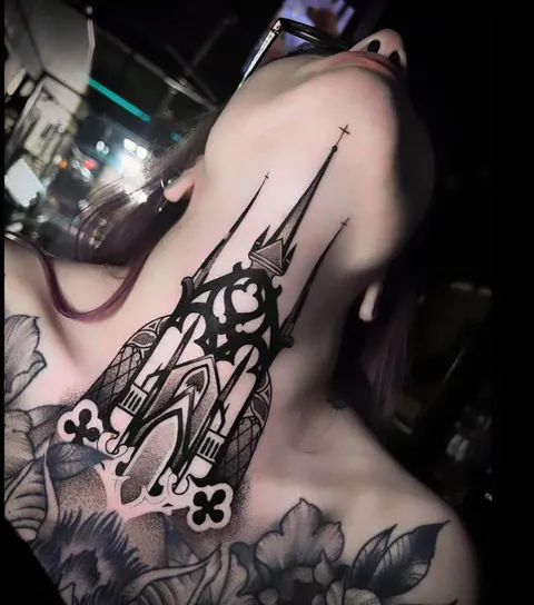 Neck Session 1. Done by Sketch at Aspired Vision in El Paso, Tx.