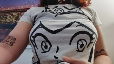 [F] What's underneath my Peach shirt? 👀