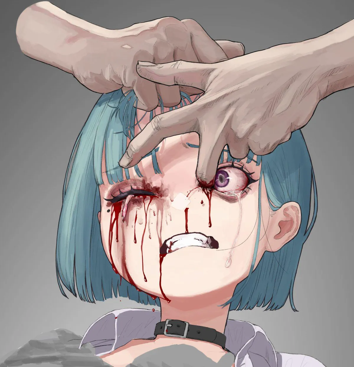 Helped remove a speck of dust from the eye😂