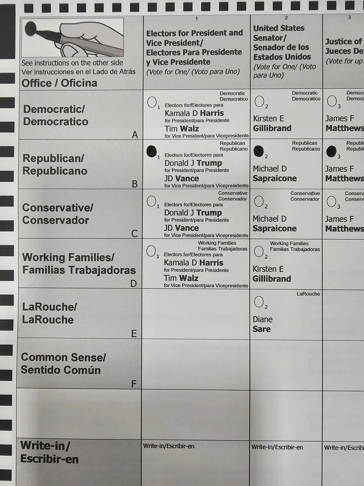 Voted conservative for the first time ever today.