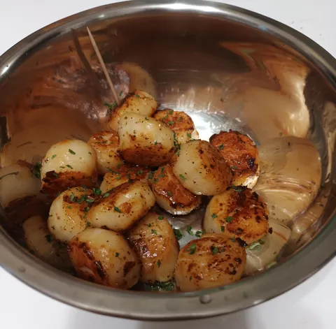 [homemade] Butter Scallops
