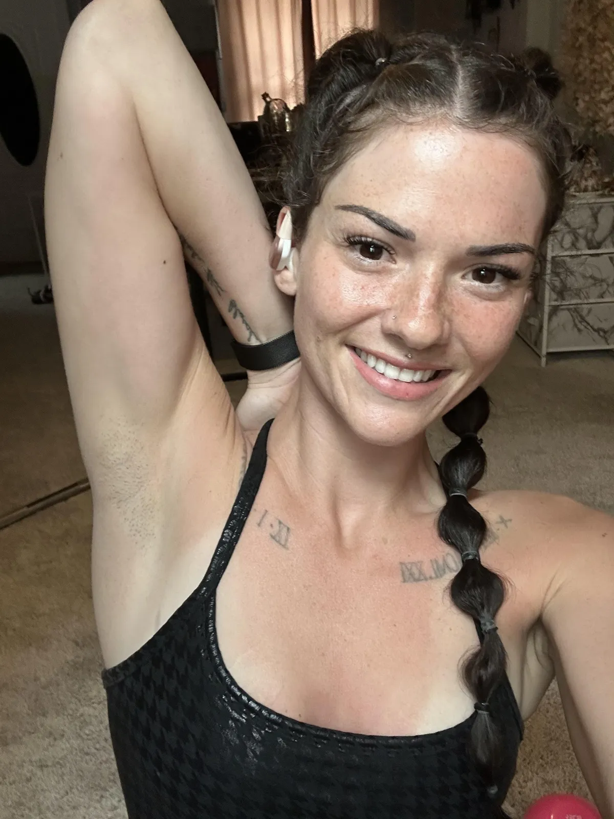 Had to not shave for a bit because i got a heat rash