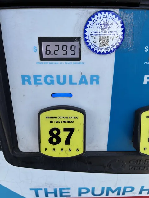This is what I paid for gas today