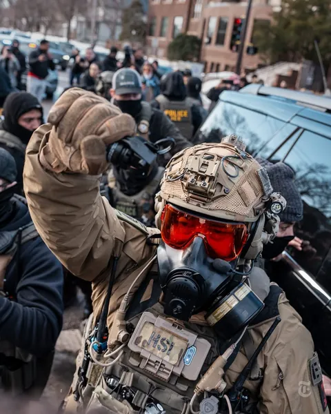 Street scenes, protests, crowds, buildings, moments in public space[OC]