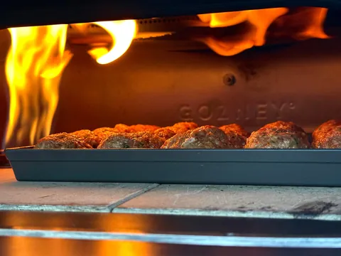 [Homemade] grilled meatball melt