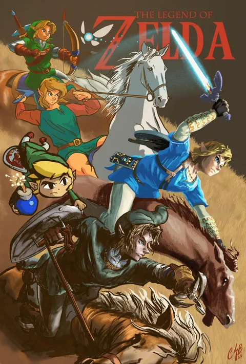 Even if Nintendo doesn't want to celebrate, I sure do! Happy 35th, Link(s)!