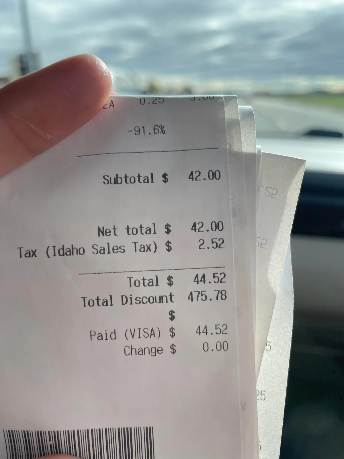 When seeds are on sale for 25¢…