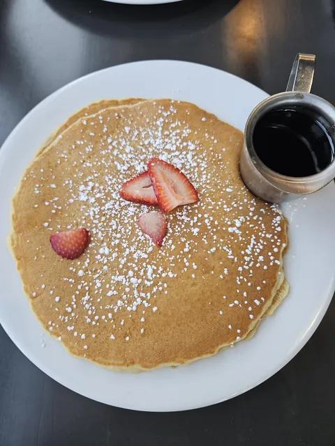 Asked for strawberries on my pancakes and this is what I got