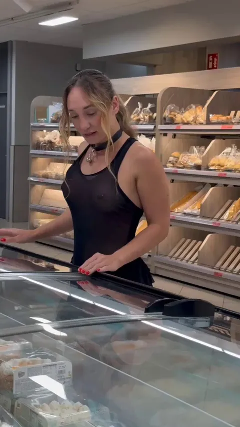 Sheer dress, no shame, birthday cake in hand — it’s what he deserves