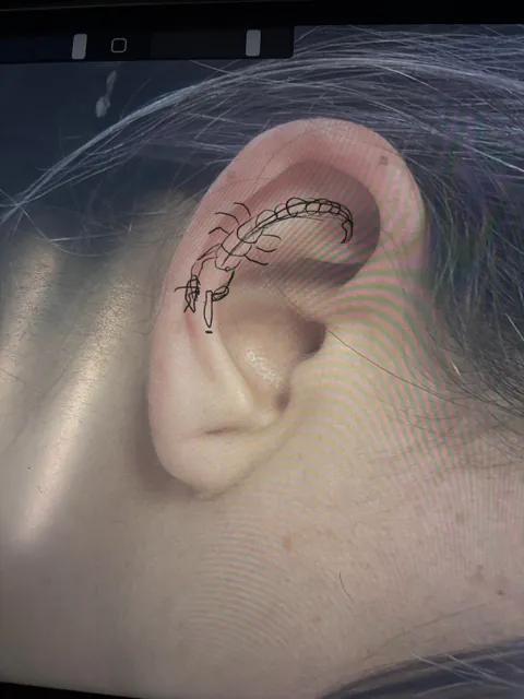 Concept sketches and final result