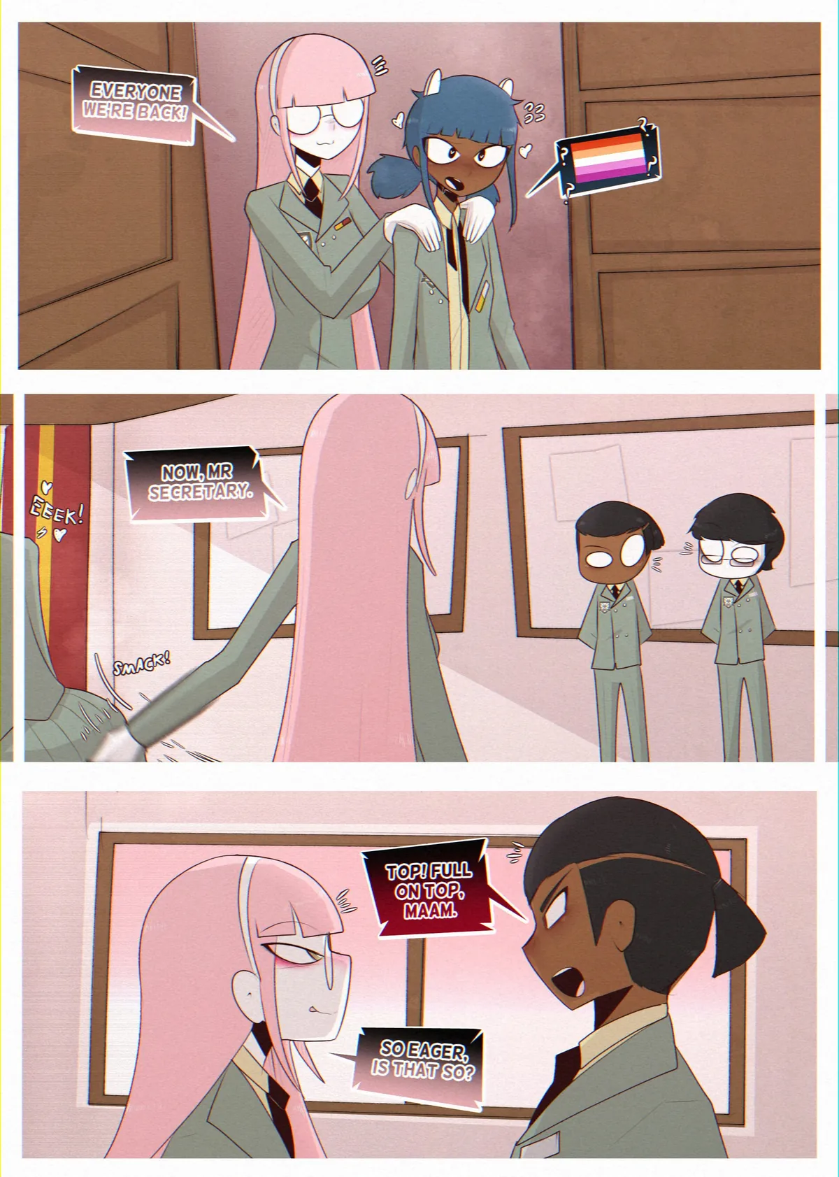 Student Council's team building (oc)