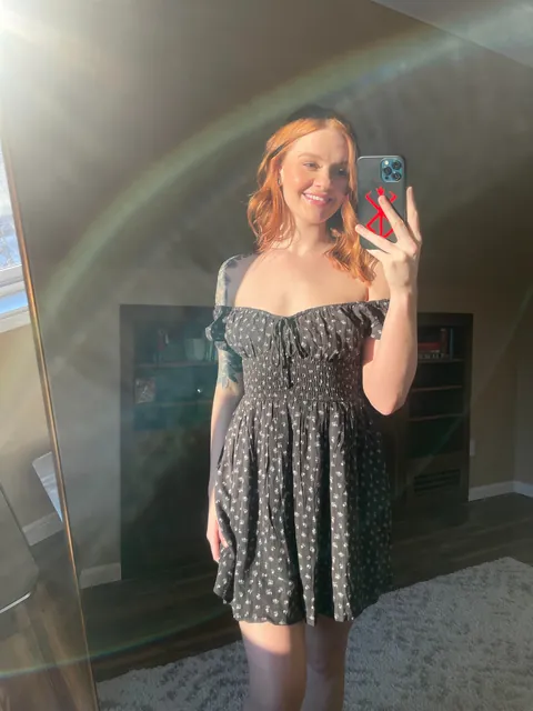 Nothing under this dress