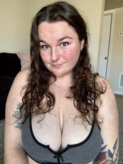 I love my chest freckles