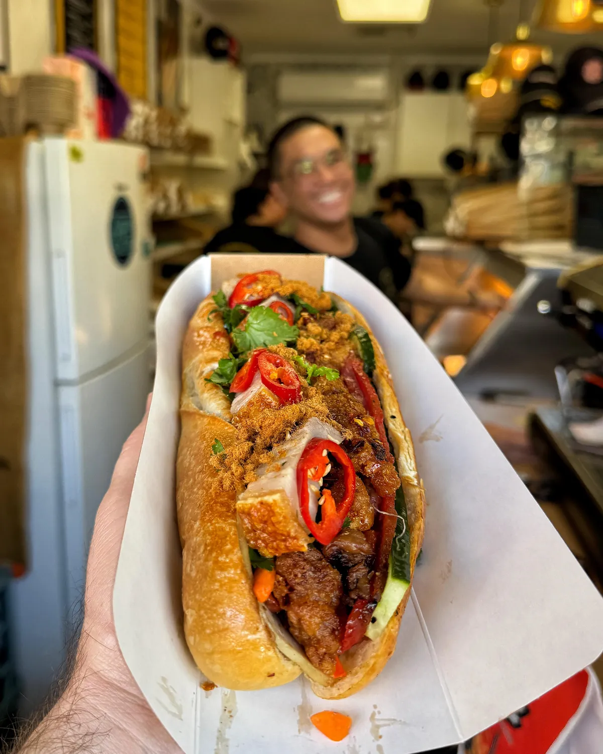 [I Ate] A magnificent bánh mì. 