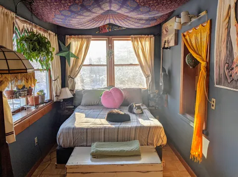 I think my bedroom is pretty cozy!