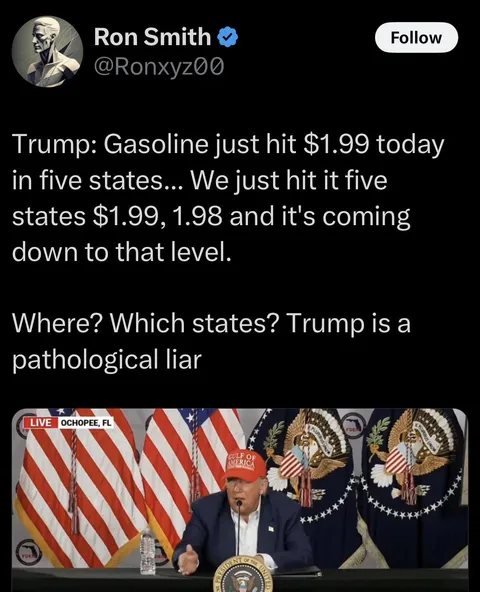 Just a flat out lie…