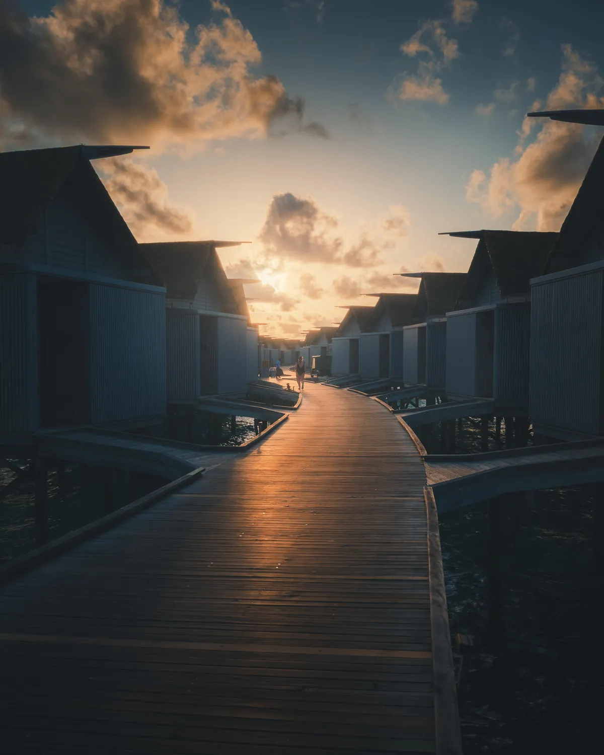 ITAP of a resort in Maldives