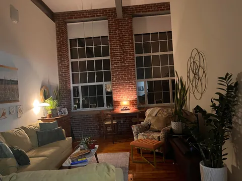 My spot along a river in an old mill.