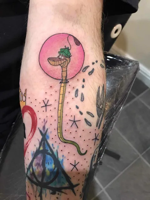 Sir Hiss, by Matt at Bespoke Body Art, Grimsby UK