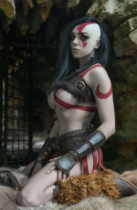 Fem Kratos (Octokuro) [God Of War]