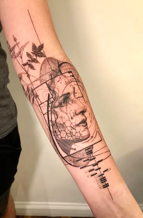 My Tattoo is called “What We Leave Behind”. Done by Mowgli at “Through My Third Eye” studio, London, UK
