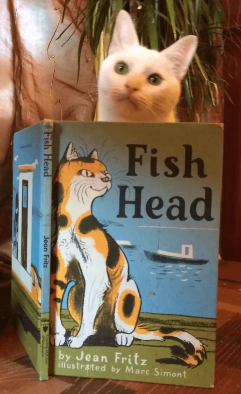 After eleven years of empty promises, Monty finally got a fish head. It was the best day of his life. Even better than the giant shrimp day.