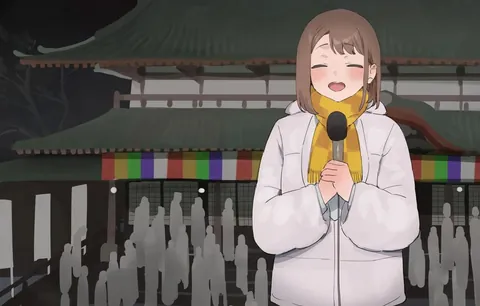 Being a news caster isn't what she expected