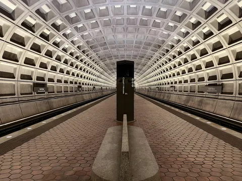 The DC Metro designed by Chicago Architect Harry Weese.