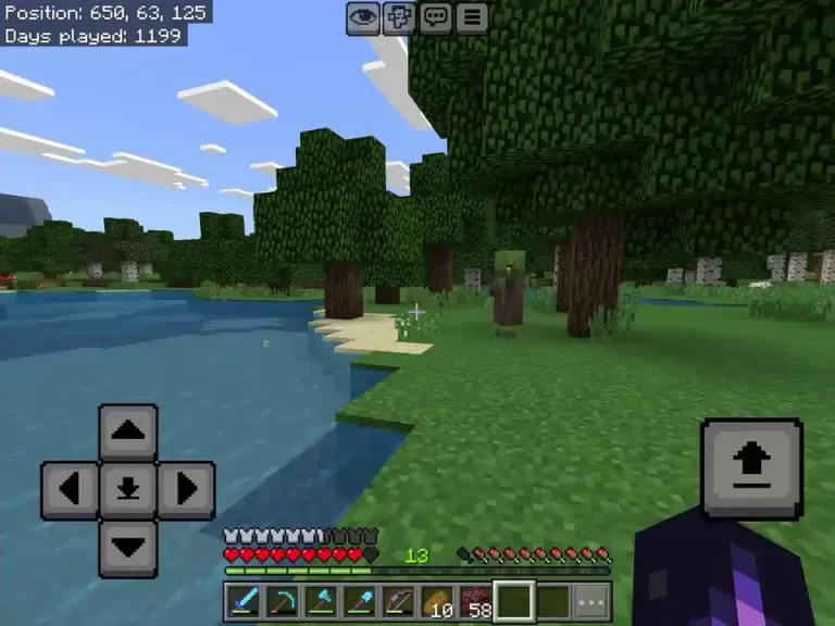 why do mobs float up when i hit them??