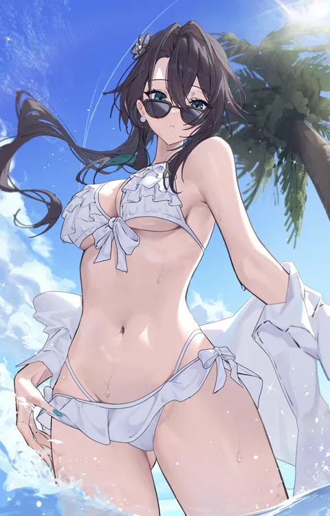 Ruan Mei in bikini (sasa_ekakiman)