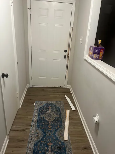 Some teens kicked in my door last night as a “prank”