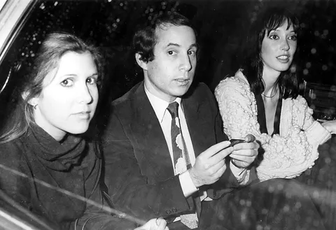 Carrie Fisher, Paul Simon, and Shelley Duvall, 1970s