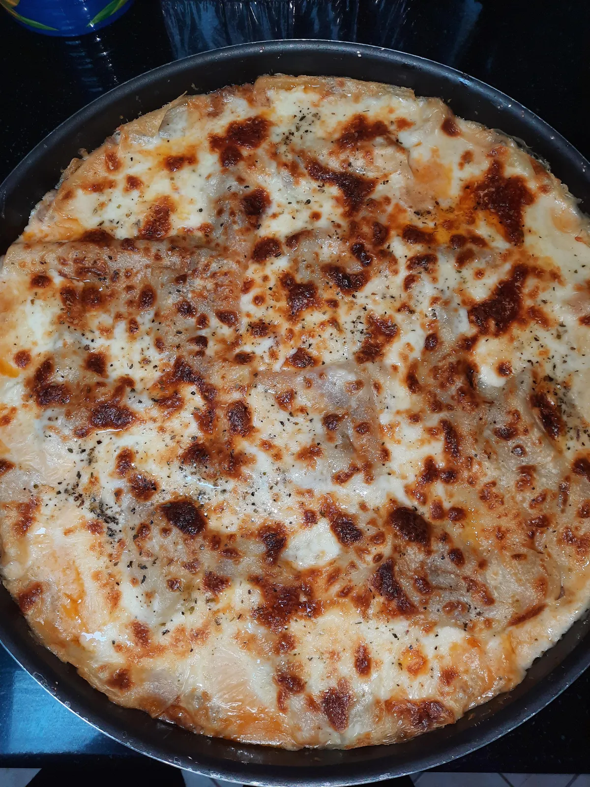 the very first lasagna I made by myself.