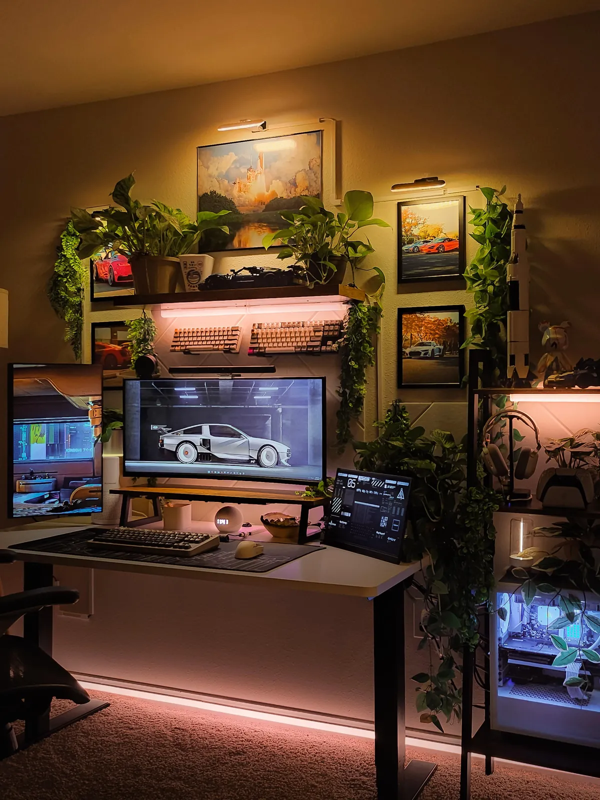 Got my monitor setup dialed in for 2025!