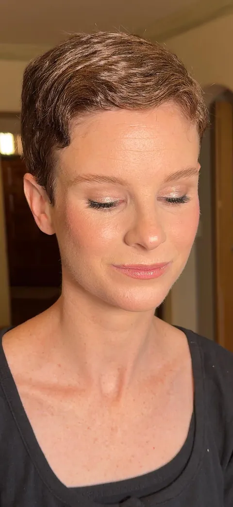 Some of my girls from today’s wedding (I am the makeup artist)