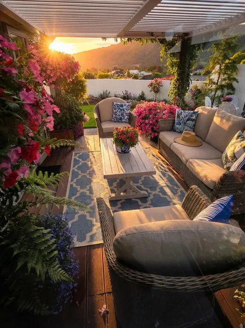 Sunset in New Zealand