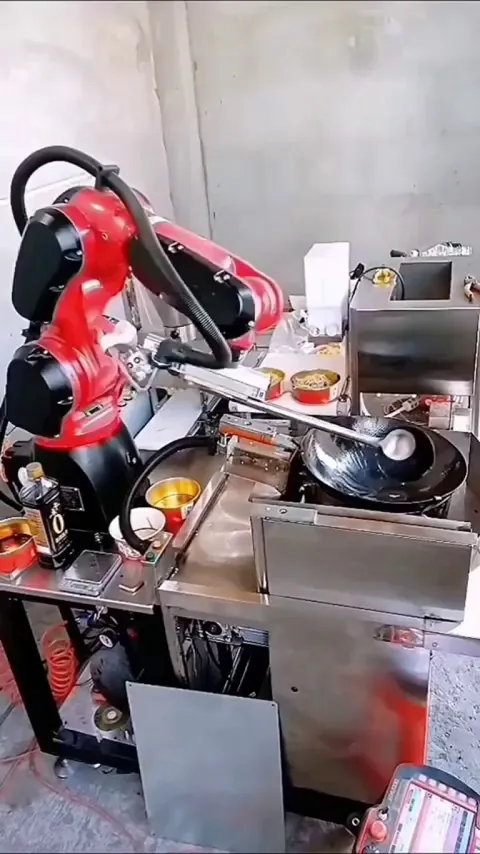 Robot Making Rice To a Tee!!