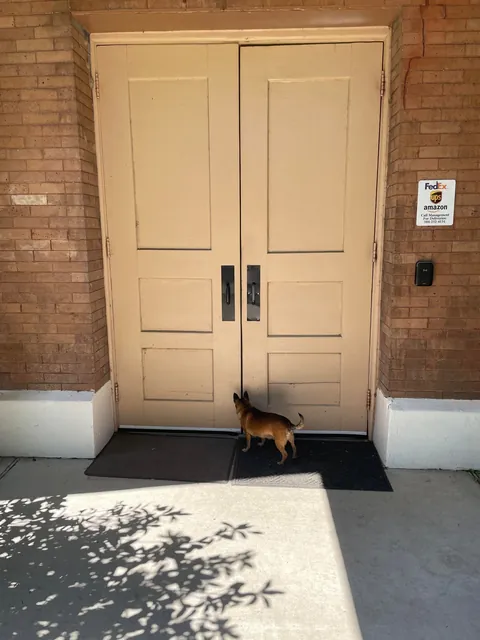 my old apartment: housed in a converted schoolhouse, New Orleans