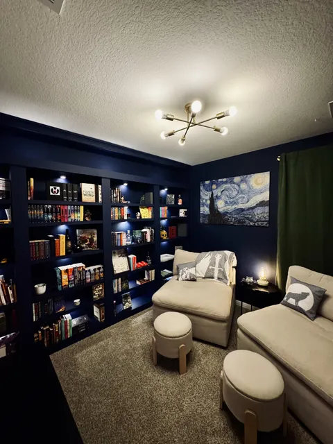 Bought a new house and decided our 4th bedroom ought to be a library.