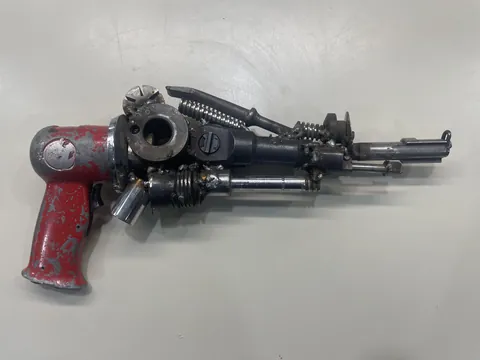 Ray Blaster 3000, Silky (me), scrap metal, 2025