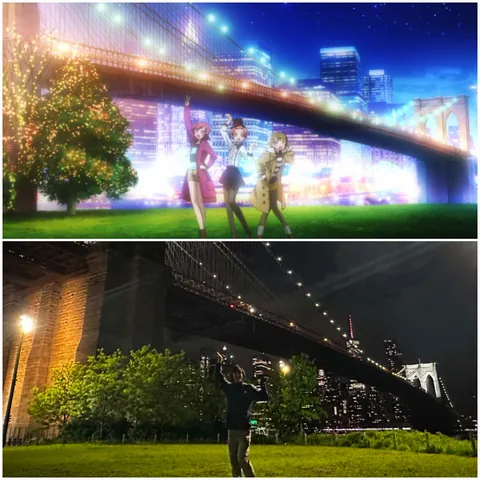 I flew from Japan to New York and went on 3 anime pilgrimages!