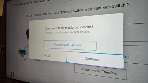 PSA: Looks like you need to do a system transfer during the initial set up or else you can't do it later.