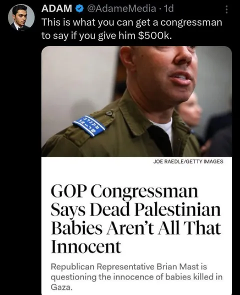 Yes, let's justify killing the innocent children