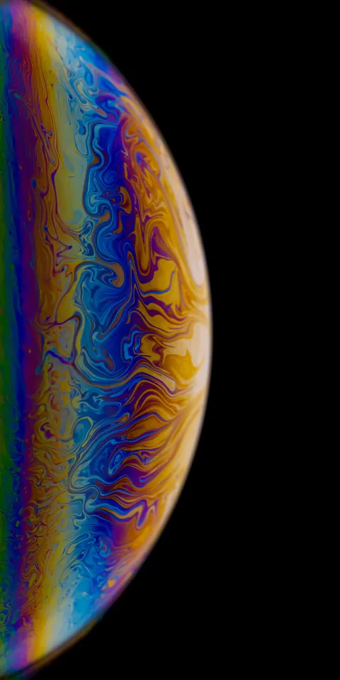 ITAP of a soap bubble