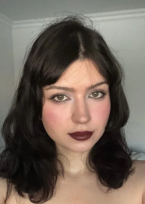 dark lipstick looks from recent