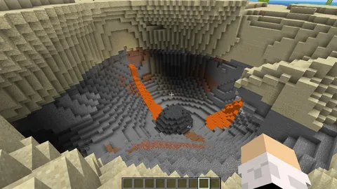 I found a meteor crater