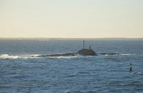 This small island off the coast of Helsinki is often mistaken for a submarine