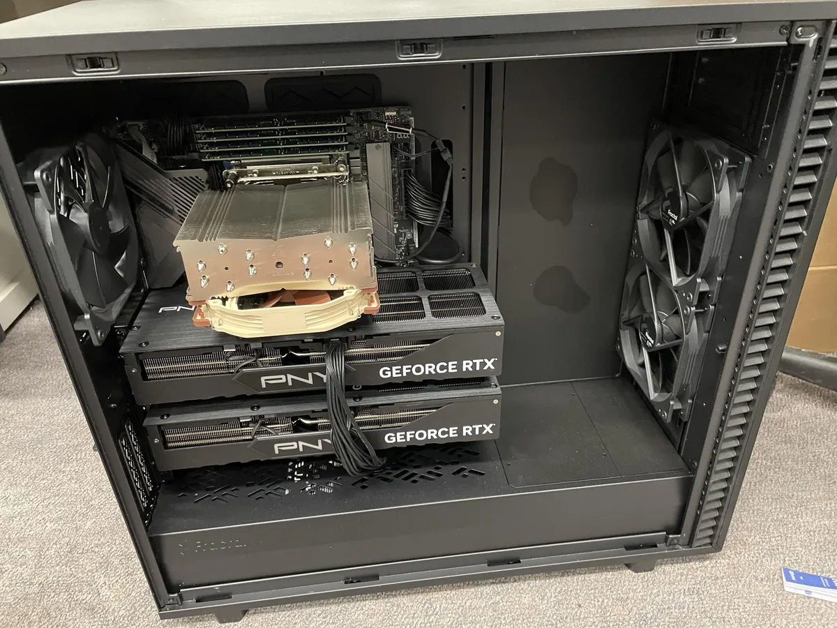 There is this pc at my workplace