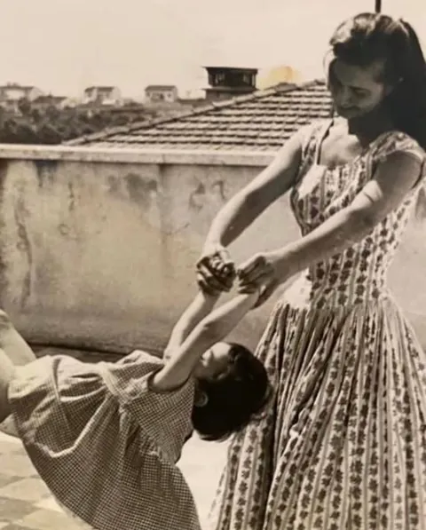 My nonna and her sisters. Italy, early 1950s
