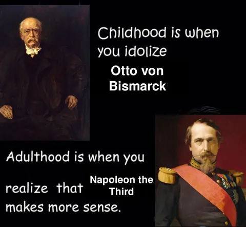 In my opinion Napoleon the Third was a overall better leader then Bismarck.